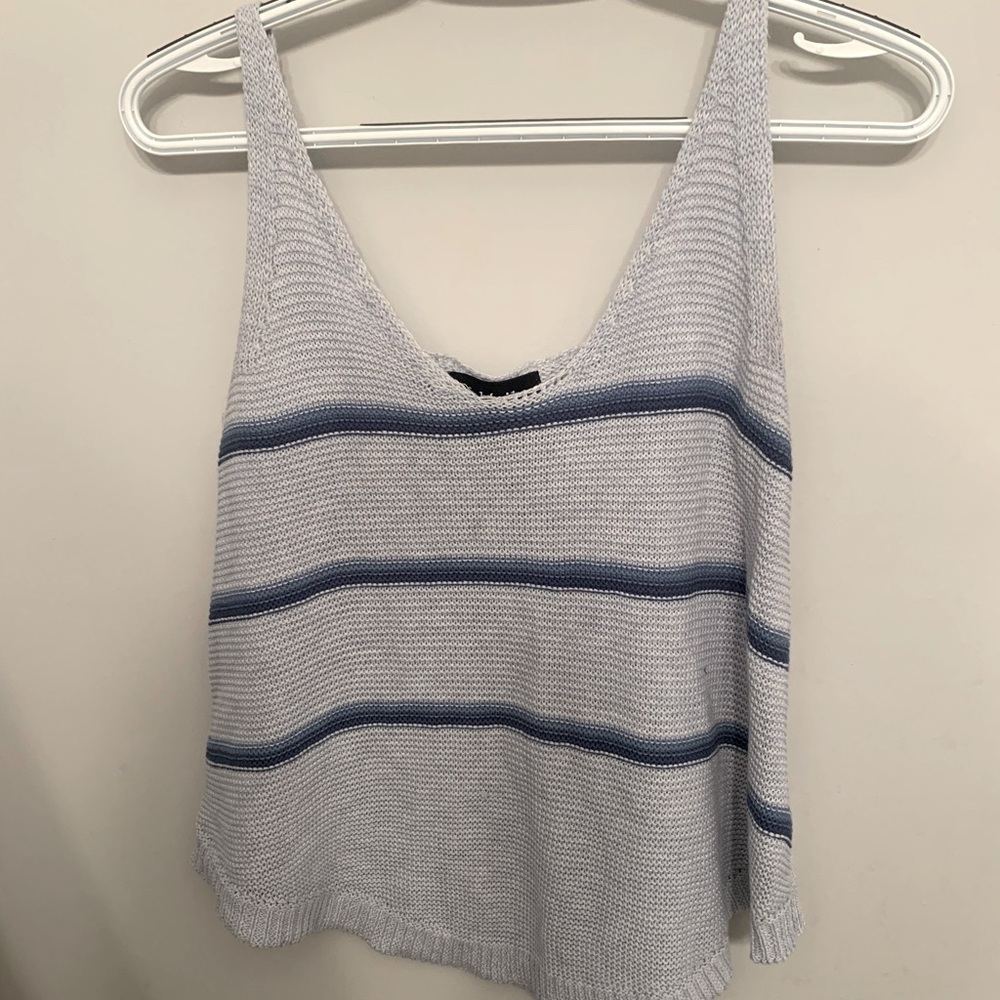 Blue tank top